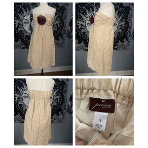 Prairie strapless empire dress Small